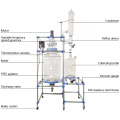 Big  High Efficiency Chemical Laboratory Equipment 200L  Jacketed Glass Reactor manufacture